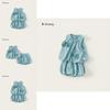 Kid Girl Summer Dress Set With Soft Material And Bow For Ages 3 To 8