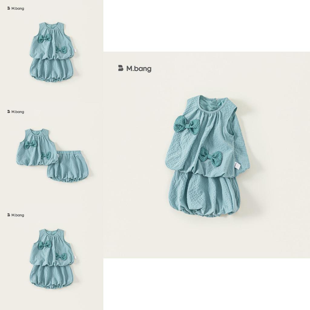 Kid Girl Summer Dress Set With Soft Material And Bow For Ages 3 To 8