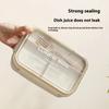 High-capacity Lunch Box Portable Wheat Stalk Students Office Worker Bento Box Microwave Oven Lunch Box with Tableware Soup Bowl