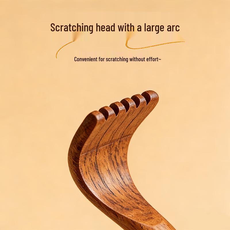 Grattoir à dos en bois Huanghuali
