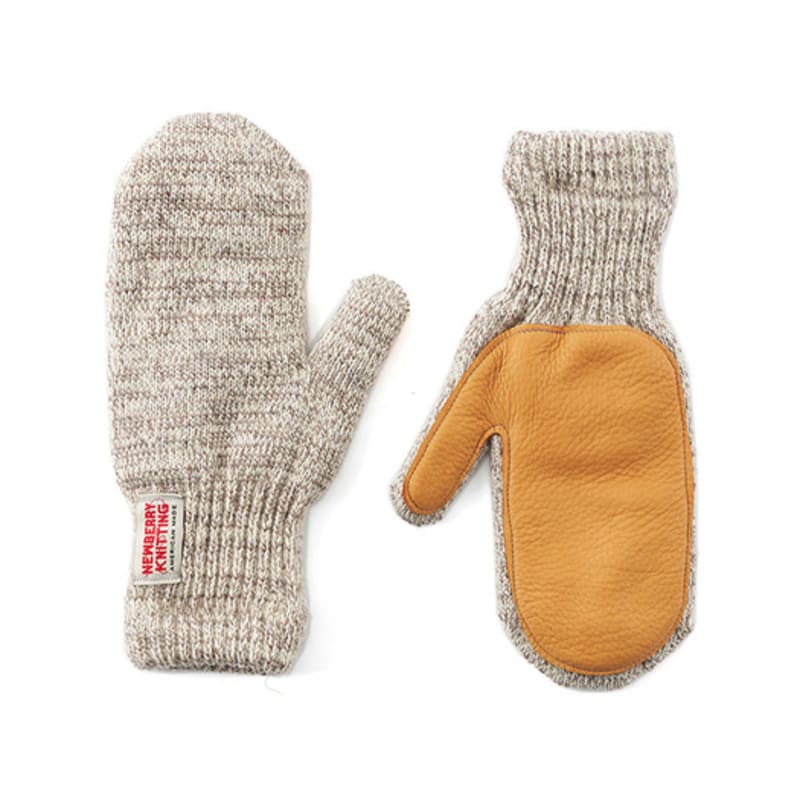 

NEWBERRY KNITTING Варежки из оленьей кожи - Овсянка ML