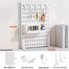 Mi Ling Clip-on Desktop Pegboard Organizer