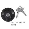 For Fiat 500 500c Ducato Punto Jumper Bipper Boxer Car Fuel Tank Cap Lockable Fuel Tank Cover W/2 Keys 247601 2993927 NXYG-058