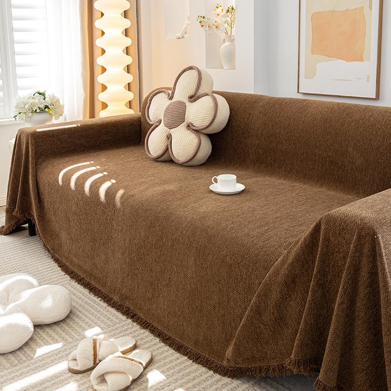 Luxurious Chenille Sofa Cushion: 2025 Non-Slip, Year-Round Comfort & Style