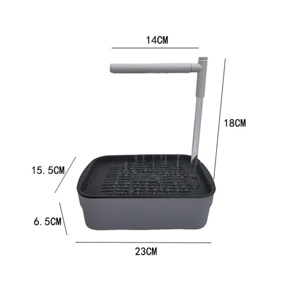 USB Parrot Bird Bath Tub Automatic Bird Bathtub Shower Fountain  Pet Supplies