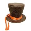 Steampunk Theme Costume Hats Tall Design Tall Hats Stylish Cosplay Hats  For Themed Parties