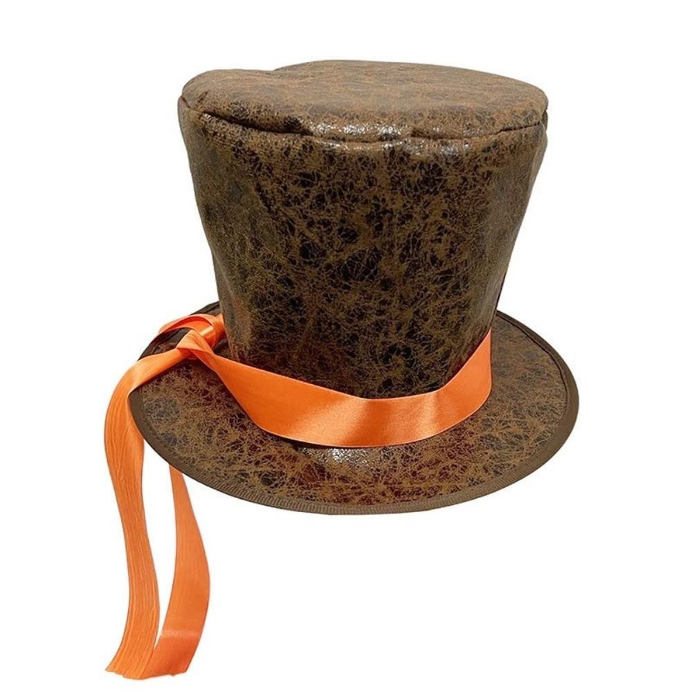 Steampunk Theme Costume Hats Tall Design Tall Hats Stylish Cosplay Hats For Themed Parties