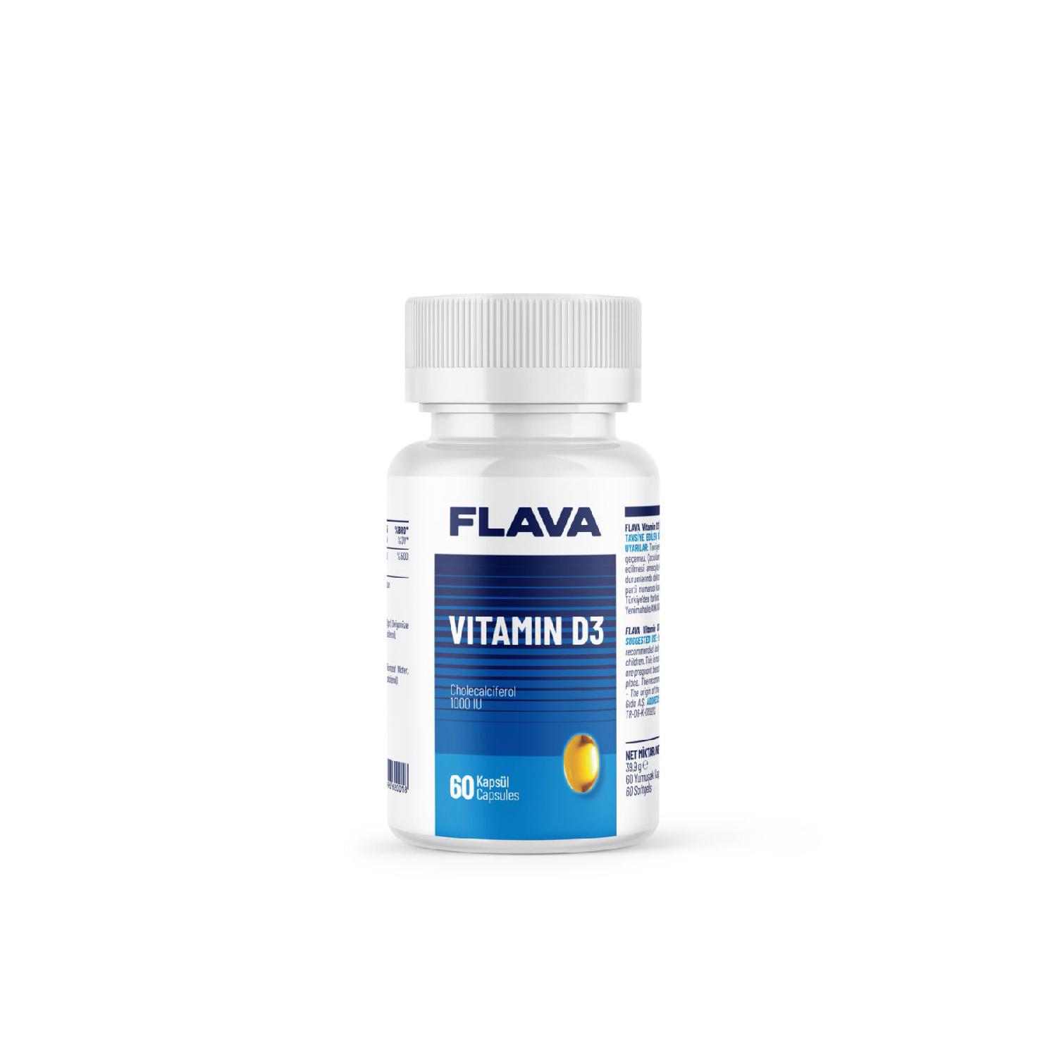 

Vitamin D3 - 60 Capsules