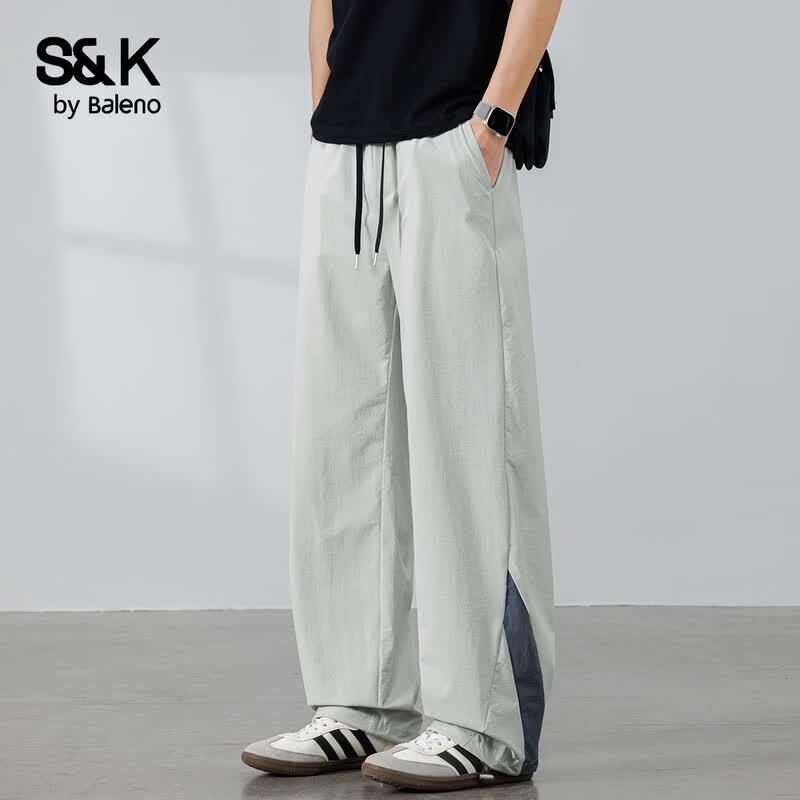 Baleno S&K Men's Ice Silk Casual Pants