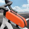 Bike Top Tube Bag Waterproof Bike Front Frame Bag Top Tube Riding Bag Cycling Accessories Pouch for Road Bikes Mountain Bikes