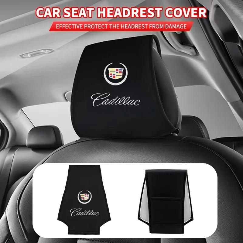 Funda Antipolvo para Reposacabezas de Coche Cubierta de Protección Interior para Cadillac ATS BLS CT4 CT5 CT6 CTS ESCALADE SLS SRX STS XT5 XT6 XTS