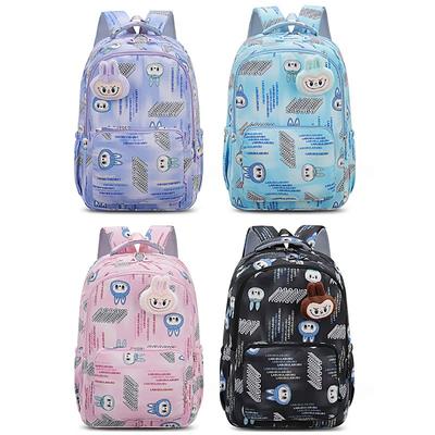 School Bag Cute Cartoon Woman Large Capacity Four Five Six Light Waterproof Large Capacity Backpack