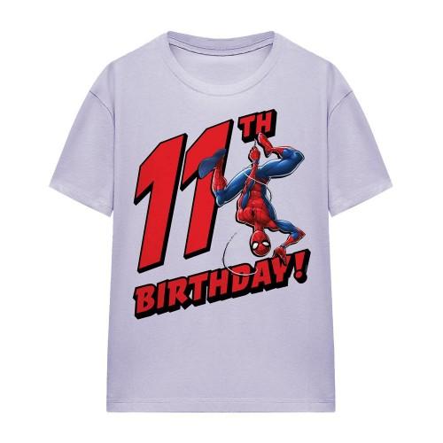 Spider-Man Womens/Ladies 11th Birthday T-Shirt