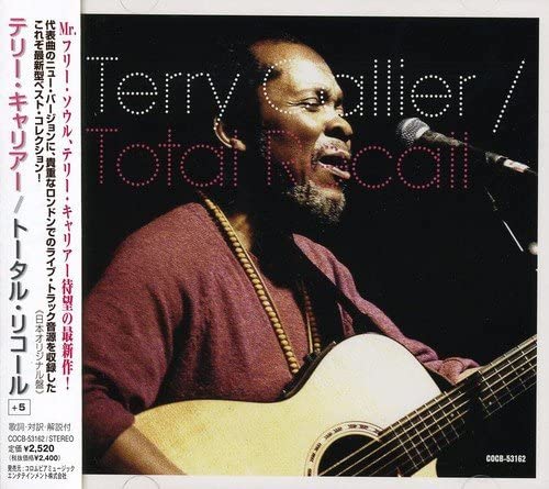 

CD TERRY CALLIER - Total Recall COCB53162 Columbia Music 2004 Japan Soul/Funk Used