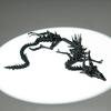 New 3D Printed Dragon Skeleton Model Full Body Movable Joint Skull Dragon Ornaments Creative Desktop Decoration Collection Gifts