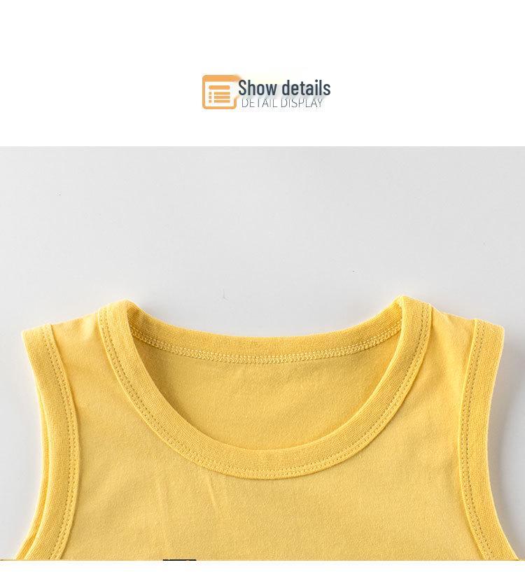 27Kids Korean-Style Children's Summer Vest - New Boys' Baby Clothes
