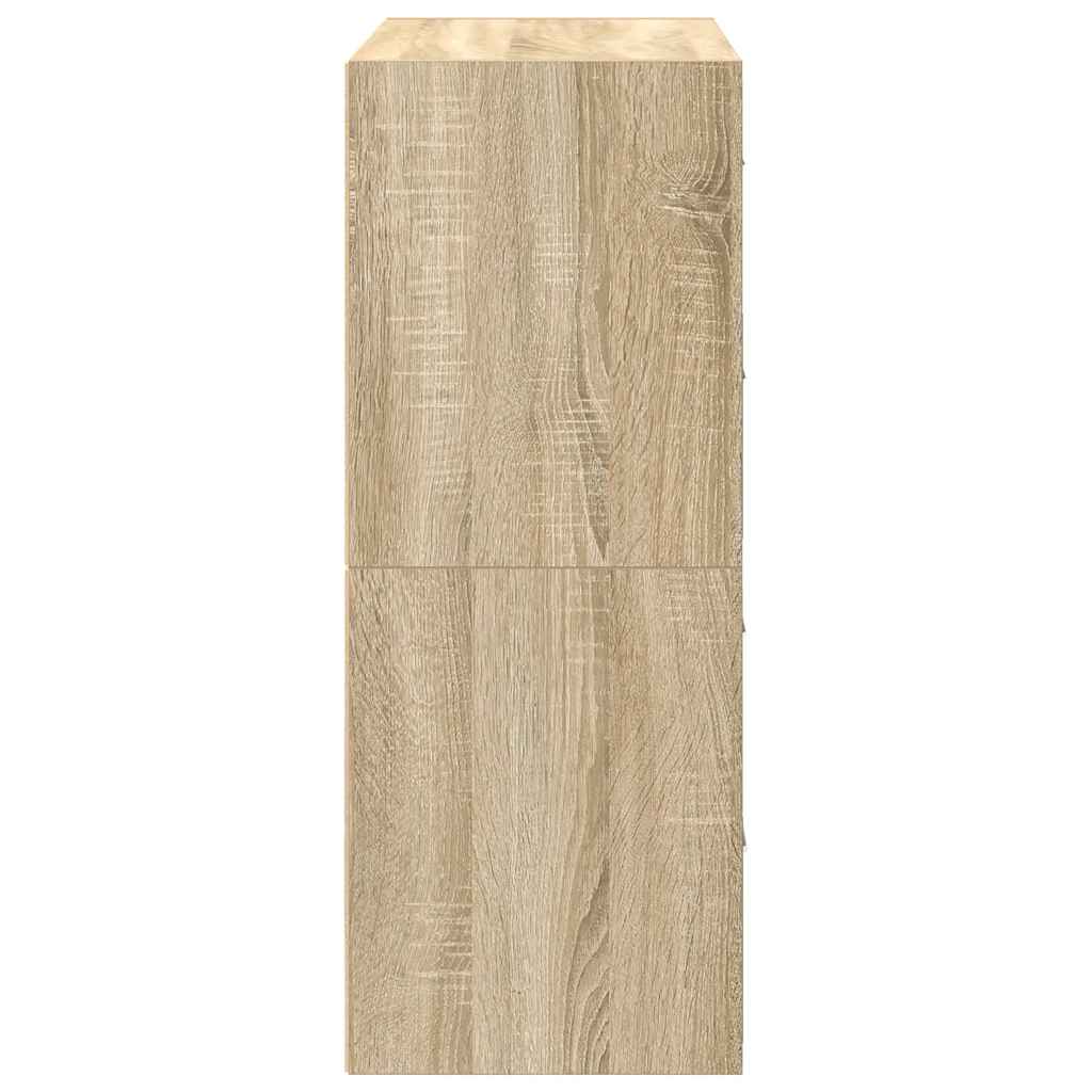 2 Ladekasten 2 stuks Sonoma Eiken 60 x 31 x 40 cm