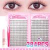 32 Rows Eyelash Extension Fluffy Individual Eyelashes Tweezers Cluster Eyelashes  Music Festivals