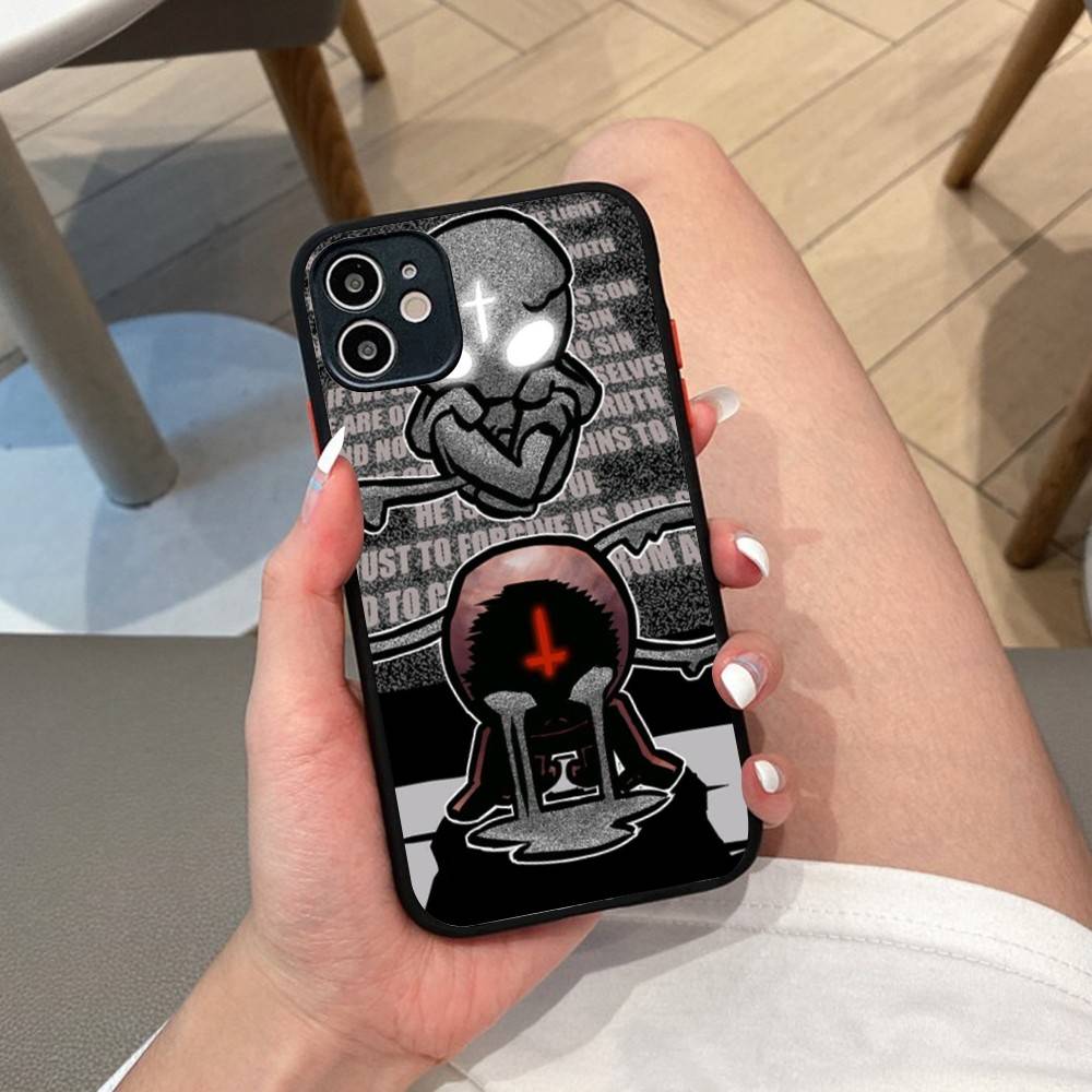 Game The B-Binding Of I-Isaac Phone Case For IPhone 16 15 14 13 12 11 Pro Max Plus X XS MAX Black Matte Phone Fundas