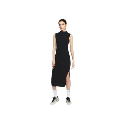 Sportbekleidung Tech Fleece Ärmelloses Kleid Damen Kleider Schwarz HJ1386-010