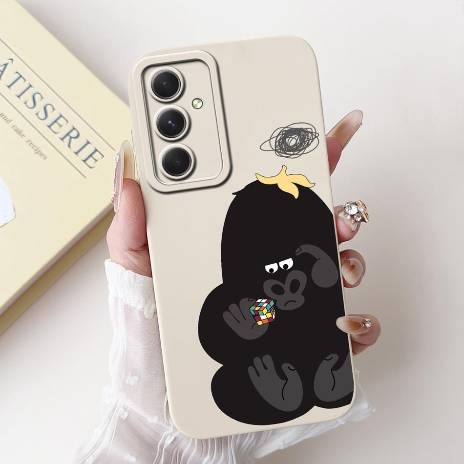 For Samsung Galaxy C55 M55 F55 5G Cute Panda Rabbit Cartoon Soft Silicon Case For Samsung C55 M55 F55 Shockproof Phone Cases
