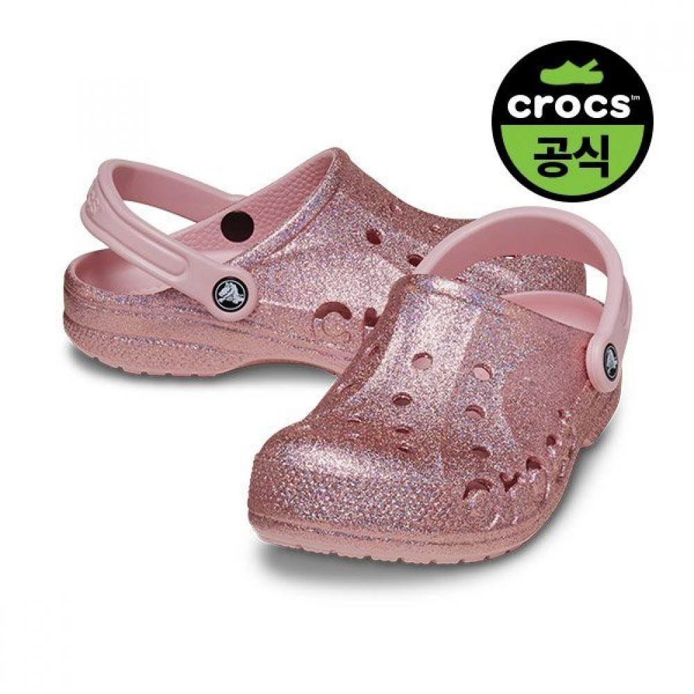 

Crocs Official Public Vaya Glitter Clog Ppk PETAL PINK(Z606)/M6W8(250)