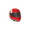 ZEALOT Blade Runner Full Face Graphic Matte Size Helmet, Euro, Red, XXL, 63-64cm, BRJ0018/XXL