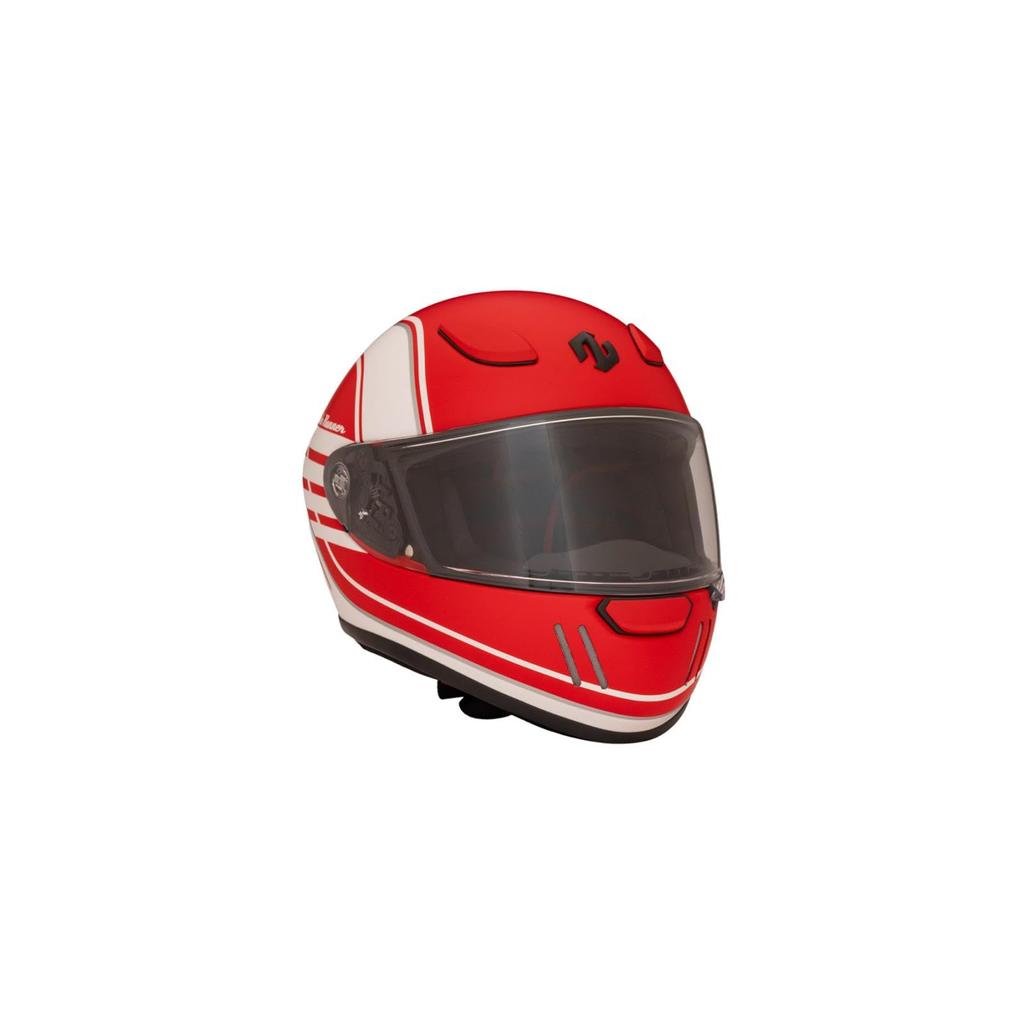 ZEALOT Blade Runner Full Face Graphic Matte Size Helmet, Euro, Red, XXL, 63-64cm, BRJ0018/XXL