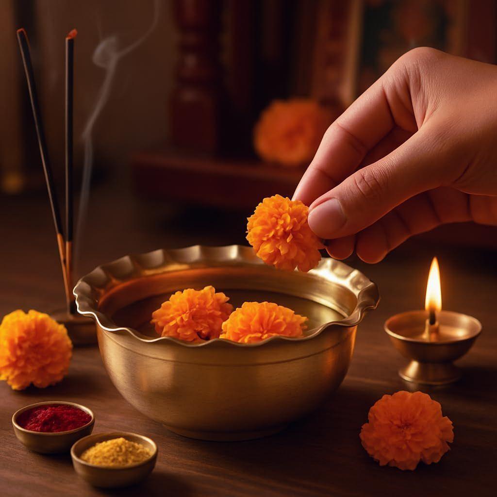 Pure Brass Katori for Pooja | Small Brass Bowl for Puja Rituals