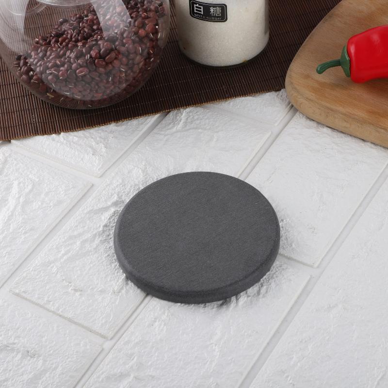 Solid Color Round Square Diatomaceous Earth Mats Toiletries Coasters Simple Absorbent Non-Slip Cup Home And Decoration Kitchen