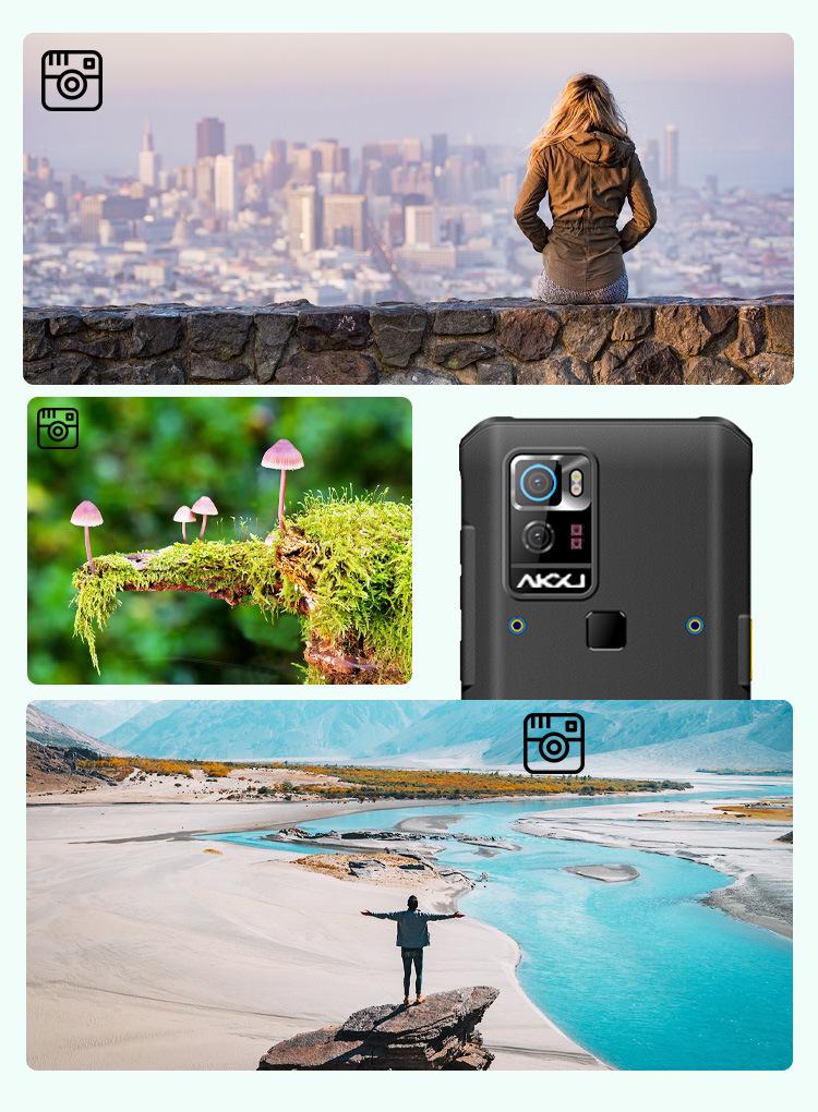 Ankexun KD09 4G Outdoor Exploration Mobile Phone: IP68 Waterproof, Dustproof, Shockproof, Full Netcom Charging Base.