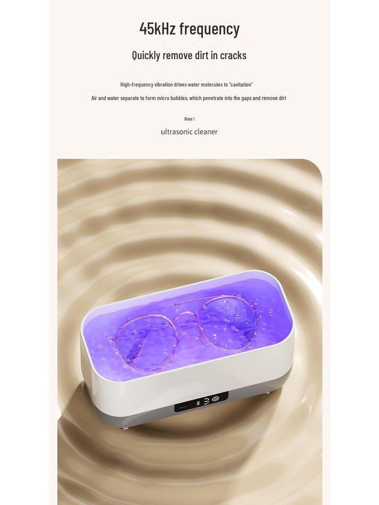 Dobíjecí multifunkční čisticí box na brýle, štětce na make-up, šperky, kosmetické nástroje a kontaktní čočky