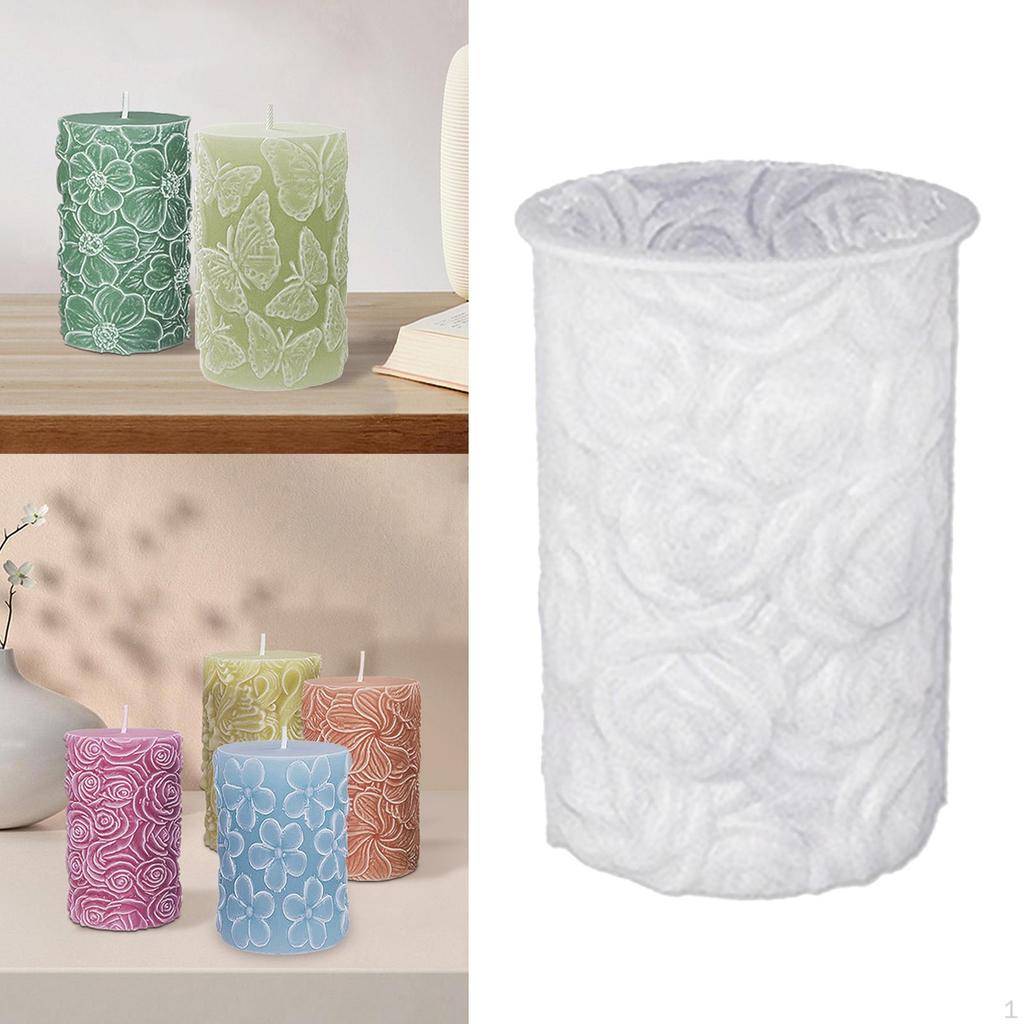 Candle Mold Mould Baking DIY Epoxy Chocolate Crafts Desk Gift Supplies Accessories
