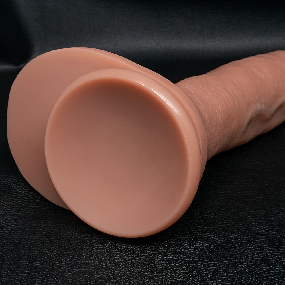 10.23 Inch Wearable Strap-On Dildo,Realistic Soft Silicone Sex Toy with Adjustable Harness,Strong Suction Cup,G-Spot & Anal Stimulator for Women