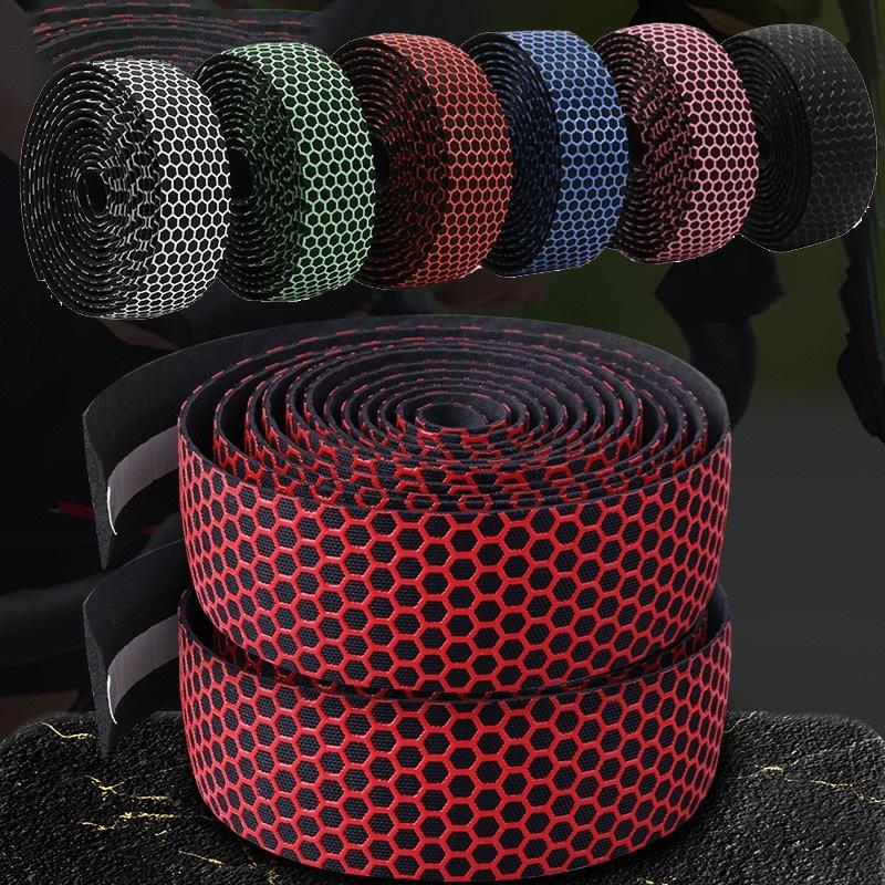 BUCKLOS Road Bike Bar Tape EVA+PU Bicycle Handlebar Tapes Ultralight Anti-slip Road Wrap Waterproof Mountain Bike Tapes