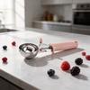 Stainless Steel Ice Cream Scoop With Logo For Home And Commercial Use