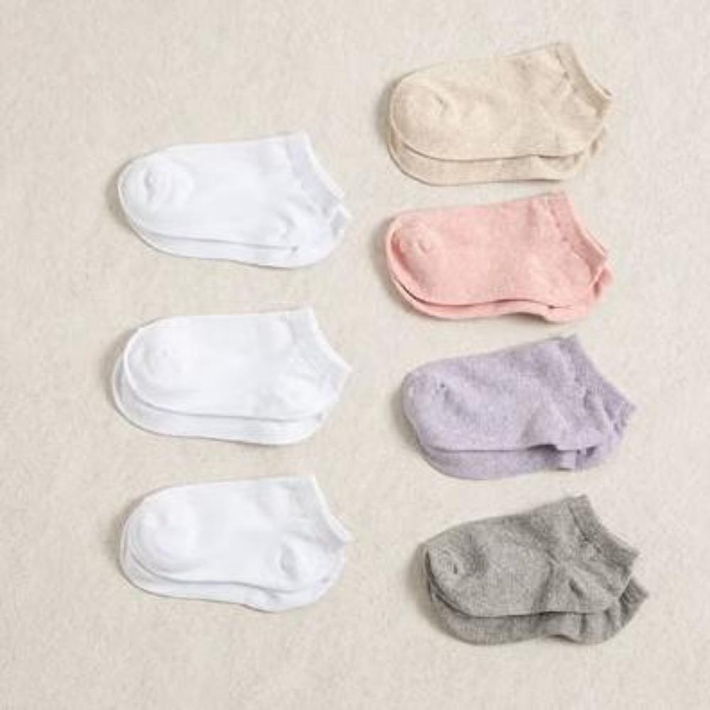 7 Paar Kinder-Sneakersocken [13~2](US) 12.5~1.5(Vereinigtes Königreich)31~33.5(EU)]