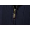 Autumn and Winter New European Size Stand Collar Men's Sweater Half Zipper Solid Color Sweater Men's Clothing