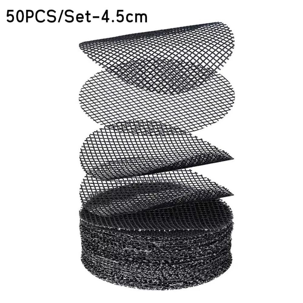 50PCS/Set Round Flower Pot Hole Mesh Pad Plastic Flower Pot Bottom Mat New Flower Pot Gasket  Garden