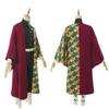 Anime Kimetsu No Yaiba Tomioka Giyuu Cosplay Costum Accesorii Pak Uniformen Costuums Pruik Kind Volwassen Feest Cadeau