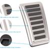 Motrobe Pedal Cover for Dodge Ram 1500 2019-2026 Accessories Aluminum Alloy | Brake Gas Fuel Accelerator Foot Pedal Pad Kit with Anti-Slip Mat, Not