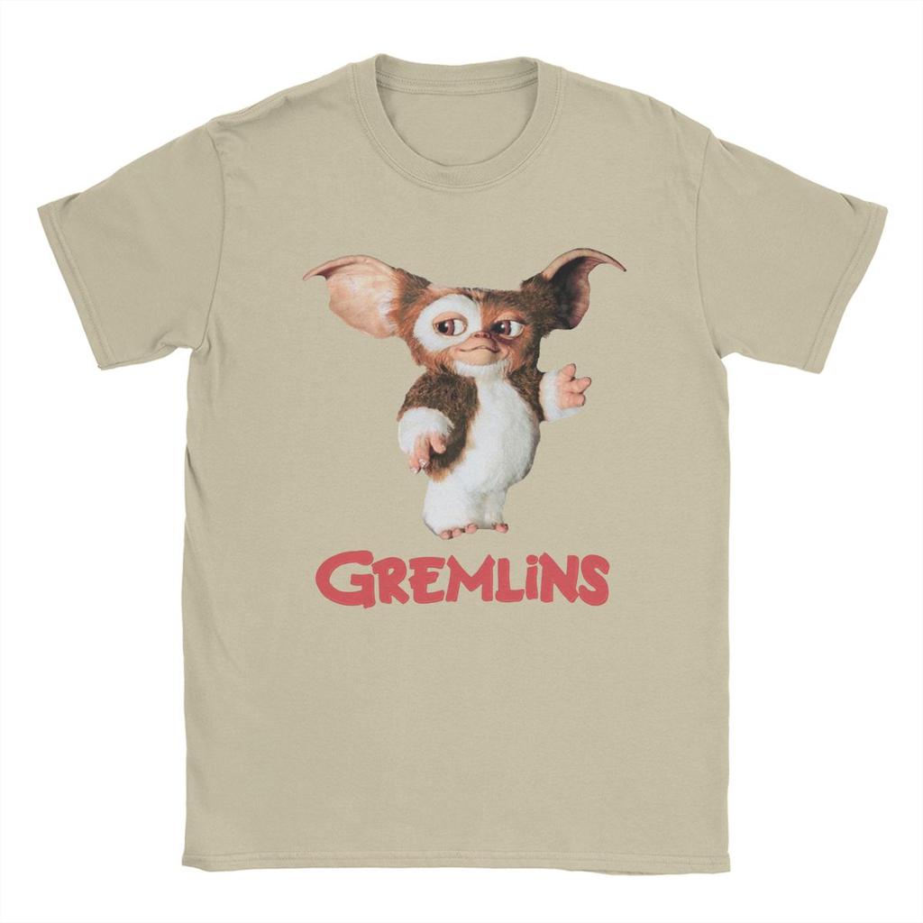 Ανδρικά T-Shirts Gizmo Ταινία Δεκαετίας '80 Αστεία Μπλουζάκια Κοντομάνικα Μπλουζάκια με Στρογγυλή Λαιμόκοψη Καθαρό Βαμβάκι Ρούχα Μεγάλου Μεγέθους