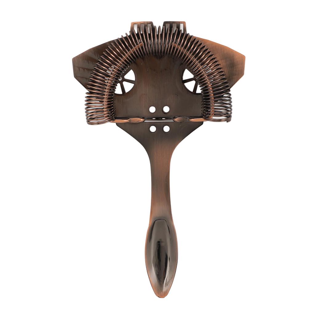 Ice Strainer Effective Filtering 304 Stainless Steel Multifunctional Cocktail Strainer for Home Professional Bar Bronze