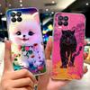 Cute Cat Fashion Painted Cover For Realme 8 Case Cover For Realme 8 Pro Soft Silicone Phone Case For Realme8 5G Realme 8i Bumper