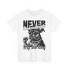 Never Underestimate My Barking Puppy T-Shirt – Funny Dog Lover Paw Print Tee