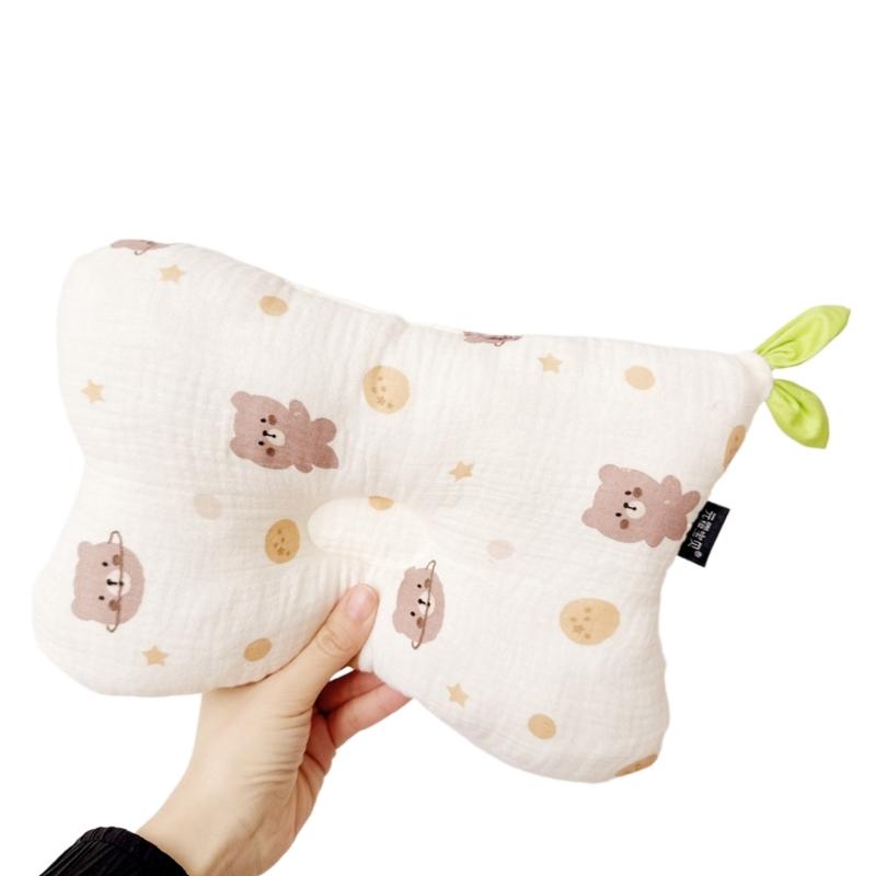 Moisture Wicking Baby Pillow Easy To Clean Baby Pillow Lovely Pattern Pillow Absorbent & Washable Pillow Comfortable