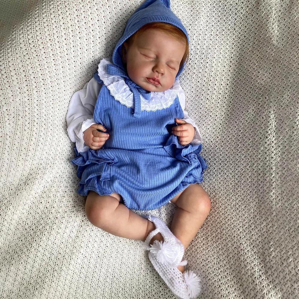 19-Inch Reborn Newborn Baby Doll - Realistic Simulation 19 inches