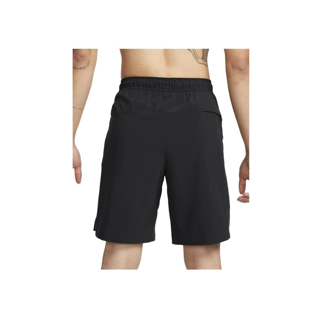 Nike Unlimited Solid Logo Lace-Up Straight Leg Loose Shorts Men shorts Black DV9330-010