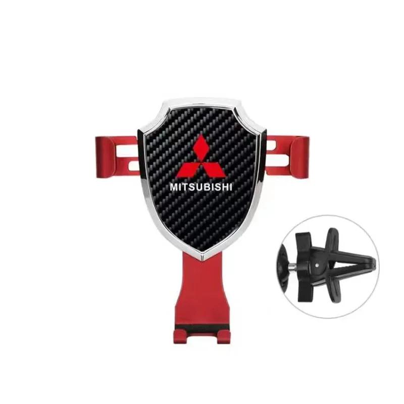 

Gravity Car Phone Holder Clip Air Outlet Cellphone Support for Mitsubishi ASX Lancer L200 Pajero Outlander Eclipse Ralliart красный