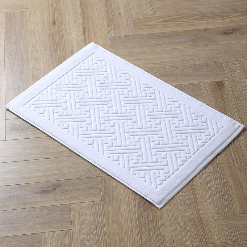 

Inyahome Hotel Floor Towel Mat White Red Blue Carpet SPA Bath Room Mat 100% Cotton High Quality Whole Sale Thicken Bathtub Decor 45x70cm